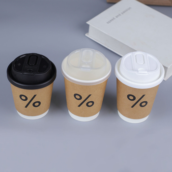 Capac de unică folosință pentru pahare, diametrul 90/80 mm; capac universal pentru cafea și ceai cu lapte; potrivit pentru take-away; de calitate alimentară; turnare prin injecție