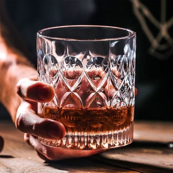 Set de pahare pentru whisky, bere, ceai și apă, stil european, fără plumb, sticlă întărită