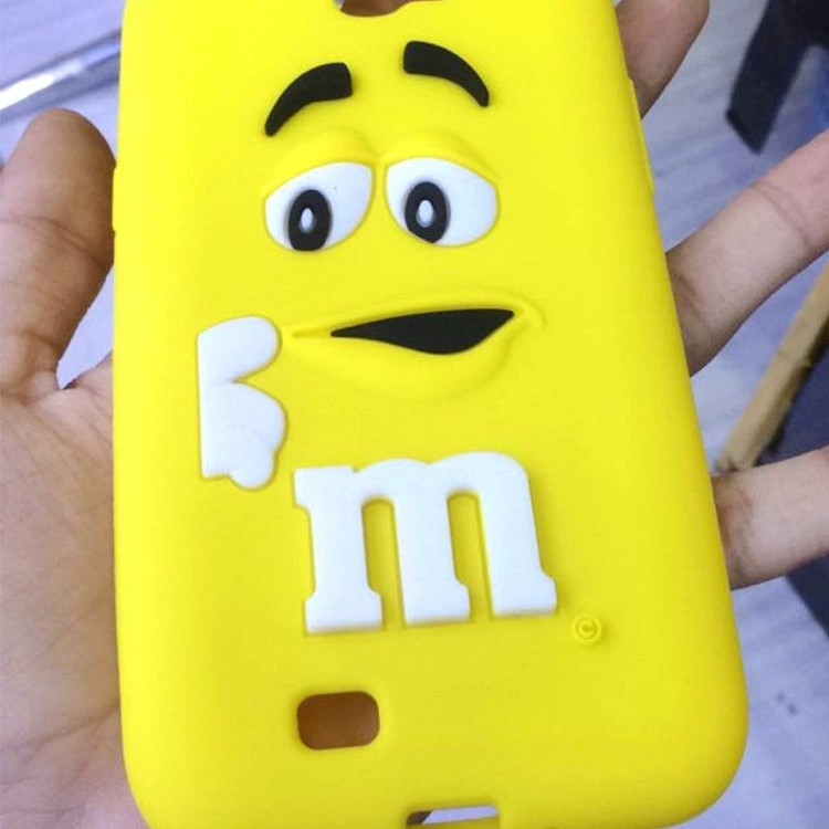 Silikonska maska za telefon s personaliziranim šarenim crtanim dizajnom, zaštitna futrola