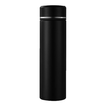 Cană termoizolantă din oțel inoxidabil 316 cu afișaj de temperatură, pereți dubli, separator pentru ceai, design minimalist – cadou de afaceri ideal