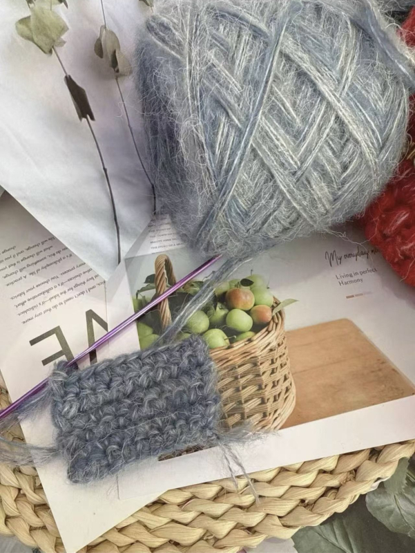 Fir croșetă special, amestec manual pentru tricotat și haine de păpuși, colecție, 70 g