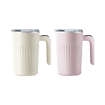 Ceașcă termică cu amestecare automată, interior ceramic acoperit, 350 ml, oțel inoxidabil 316, afișaj temperatură, reglaj în două trepte, pentru birou