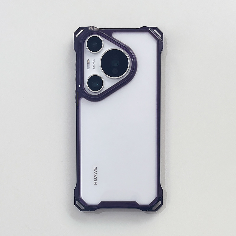 Kućište Huawei Pura70 s crossbody remenom, magnetsko, potpuna zaštita s zračnim jastukom, otporno na pad; kompatibilno s Mate60 Pro i P70u, ženski stil.