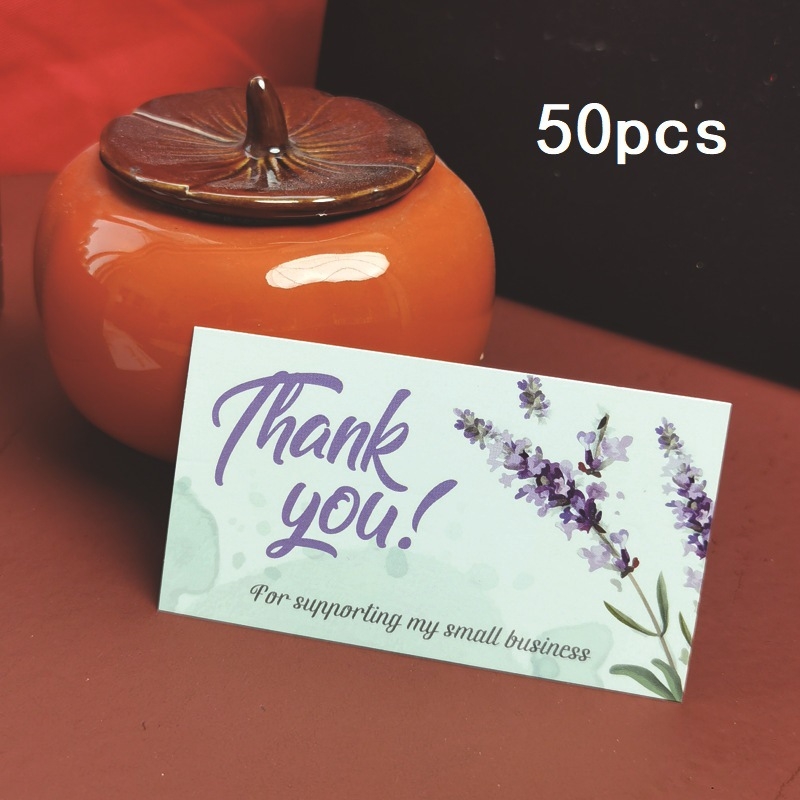 50 de coli pe pachet – felicitări cu flori pentru cofetărie