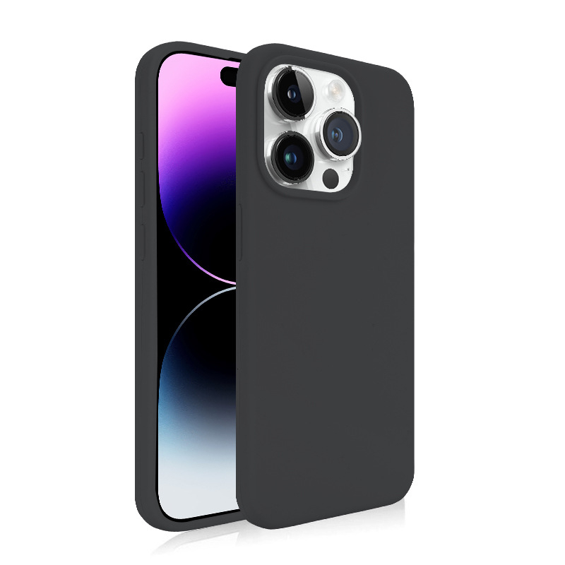 Θήκη από Υγρή Σιλικόνη για iPhone 15/16 Pro Max και iPhone 17 Pro — επιχειρηματικό στυλ, πλήρης προστασία από πτώσεις
