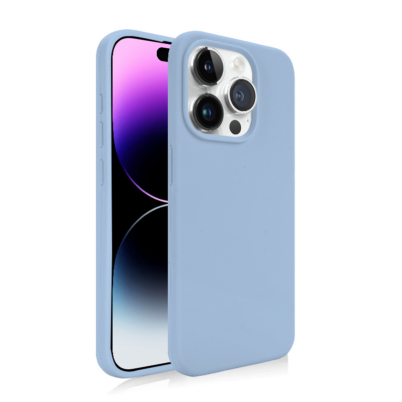 Θήκη από Υγρή Σιλικόνη για iPhone 15/16 Pro Max και iPhone 17 Pro — επιχειρηματικό στυλ, πλήρης προστασία από πτώσεις