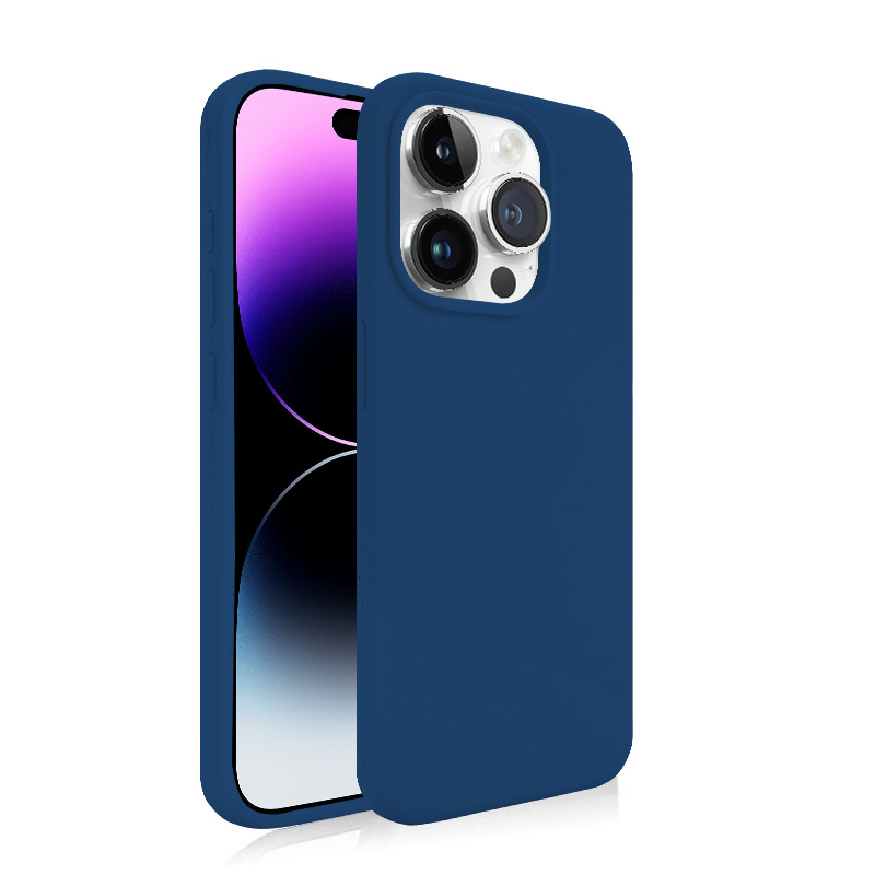 Θήκη από Υγρή Σιλικόνη για iPhone 15/16 Pro Max και iPhone 17 Pro — επιχειρηματικό στυλ, πλήρης προστασία από πτώσεις