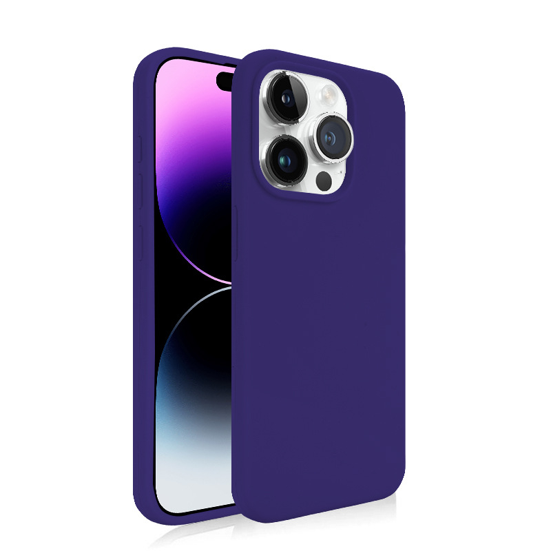 Θήκη από Υγρή Σιλικόνη για iPhone 15/16 Pro Max και iPhone 17 Pro — επιχειρηματικό στυλ, πλήρης προστασία από πτώσεις