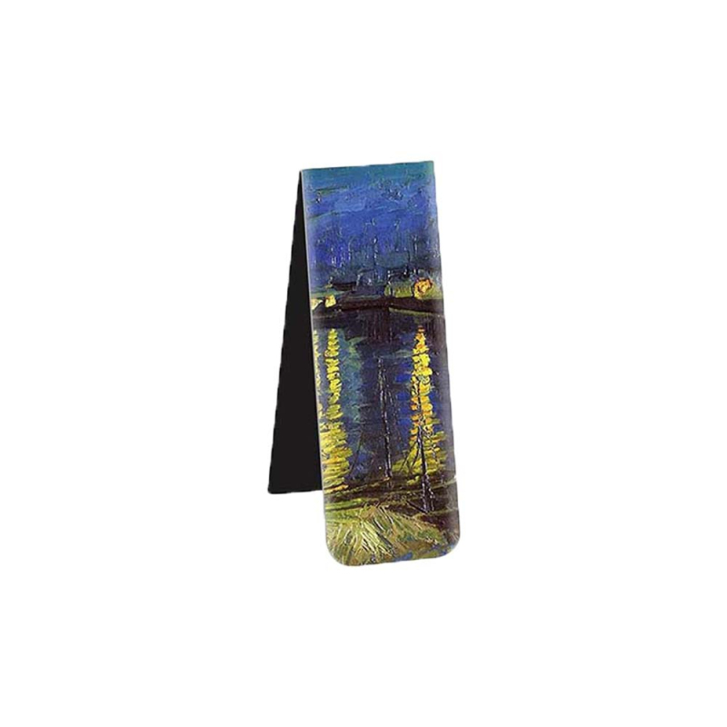 Marcatoare magnetice pentru cărți Van Gogh, magneți de frigider și autocolante de birou – școală, casă, birou