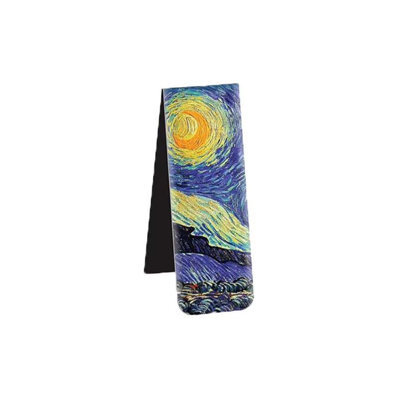 Marcatoare magnetice pentru cărți Van Gogh, magneți de frigider și autocolante de birou – școală, casă, birou