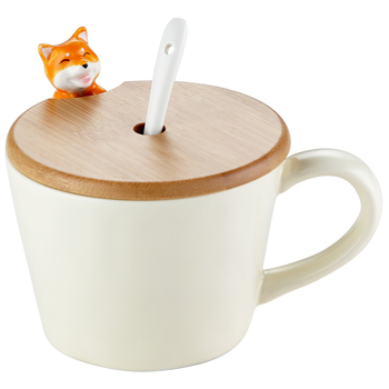 Cană ceramică cu desene animate – cană creativă pentru cafea și ceai