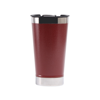 Pahar termic din oțel inoxidabil pentru mașină, 20oz, cu deschizător de sticle, model ciocănit