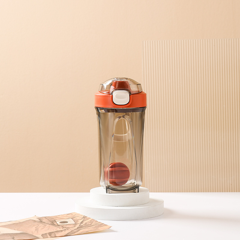 Shaker portabil, capacitate mare, pentru sport și fitness, amestecător pentru milkshake și pudră proteică, recipient din plastic