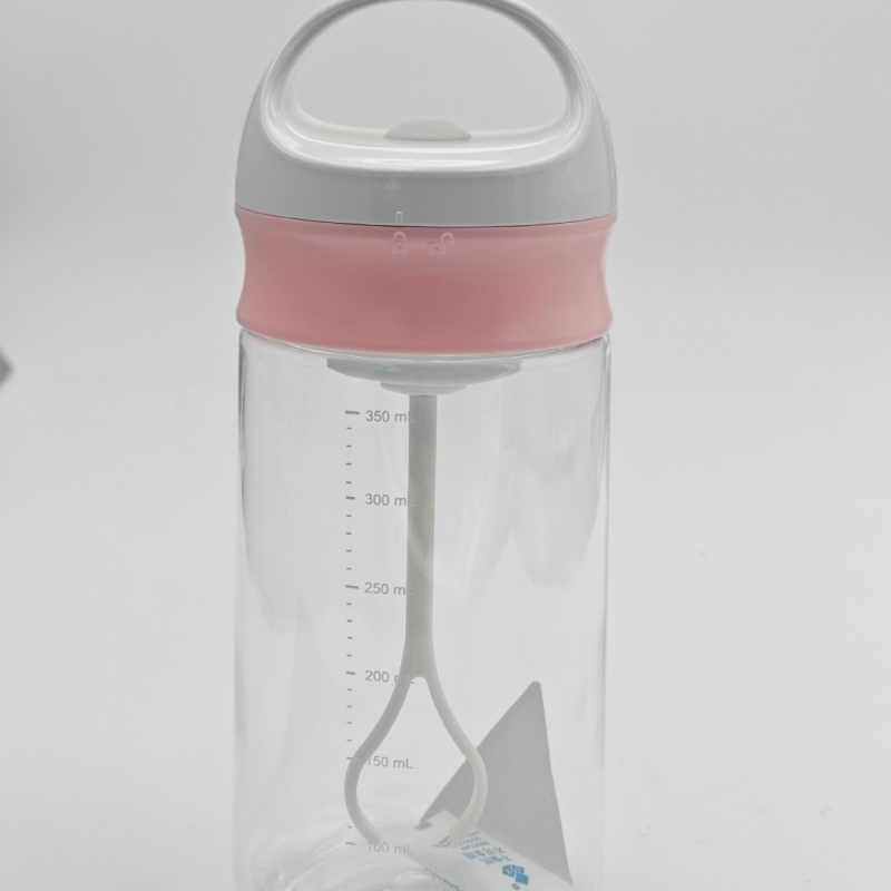 Shaker automat portabil pentru pudră de lapte și pudră de proteine, cu cântar încorporat