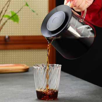 Ceainic și cafetieră din sticlă borosilicat de înaltă calitate, cu capacitate mare, filtru din oțel inoxidabil, pentru plită electrică din ceramică