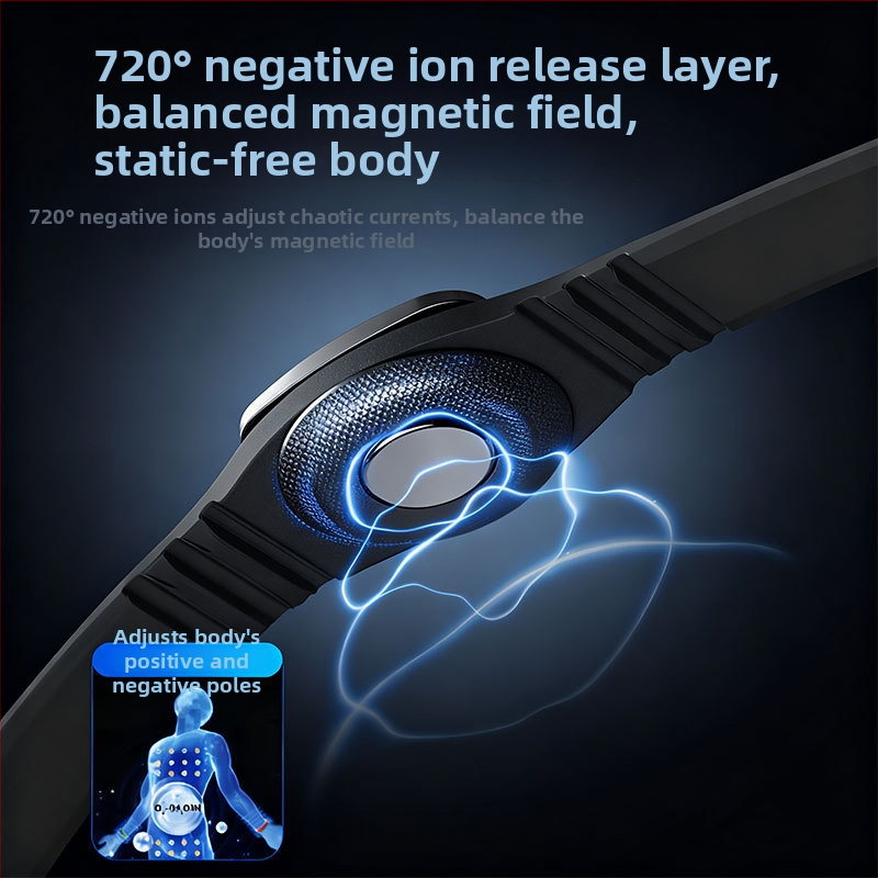 Leben antistatický náramok na zápästie, eliminátor statického elektrického náboja, silikónový, model K02, pre mužov aj ženy