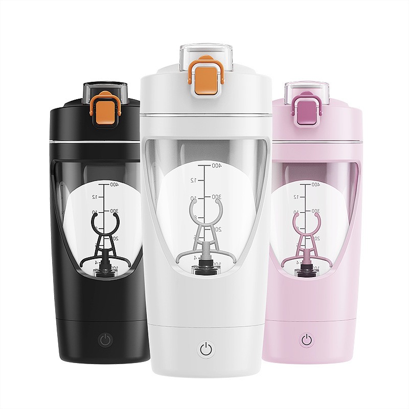 Cupa shaker electric portabilă, reîncărcabilă, detașabilă pentru shake-uri cu proteine – amestecare complet automată