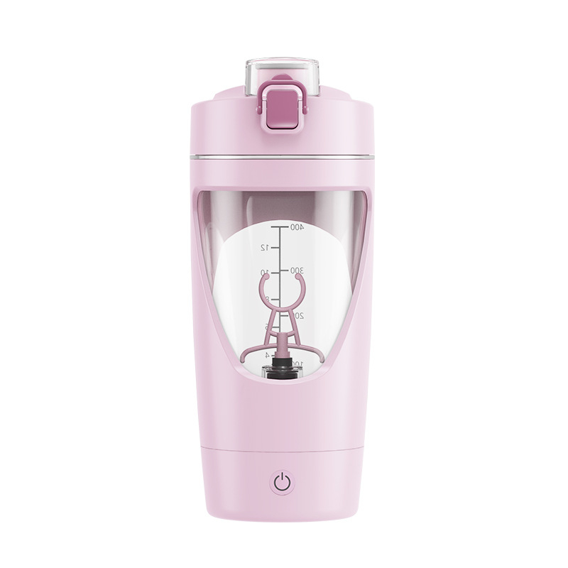 Cupa shaker electric portabilă, reîncărcabilă, detașabilă pentru shake-uri cu proteine – amestecare complet automată