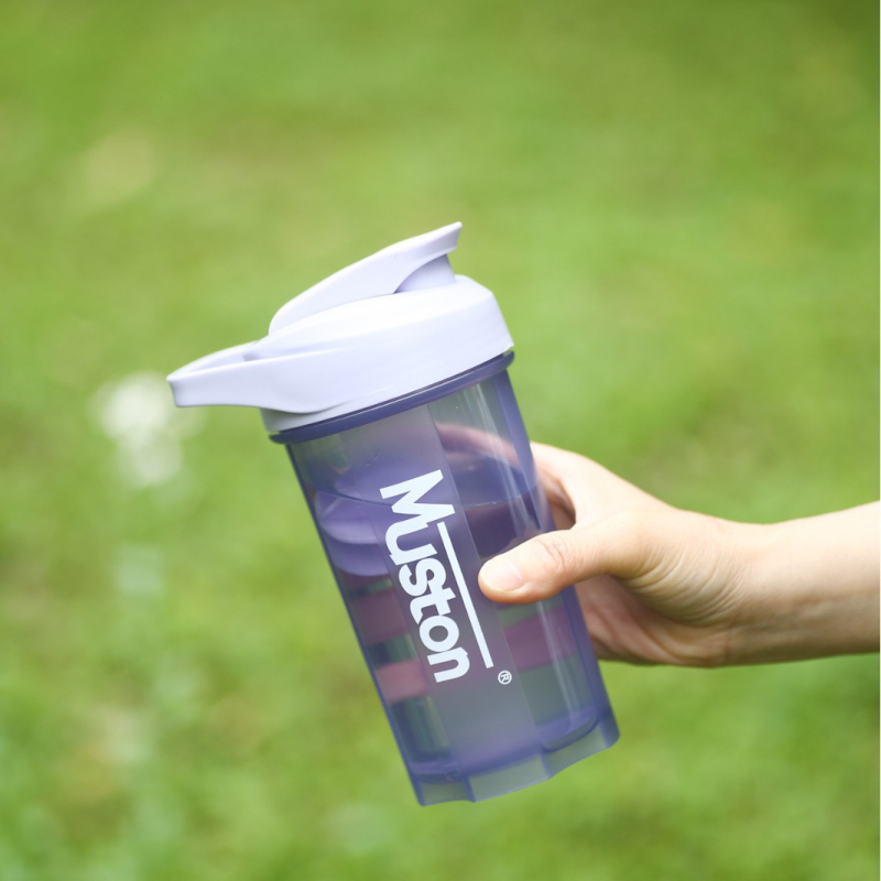 Shaker de proteine 500 ml, din plastic, unisex, portabil, etanș