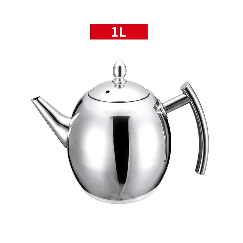 Moka pot din oțel inoxidabil cu infuzor și filtru de ceai – pentru hoteluri, restaurante și uz casnic