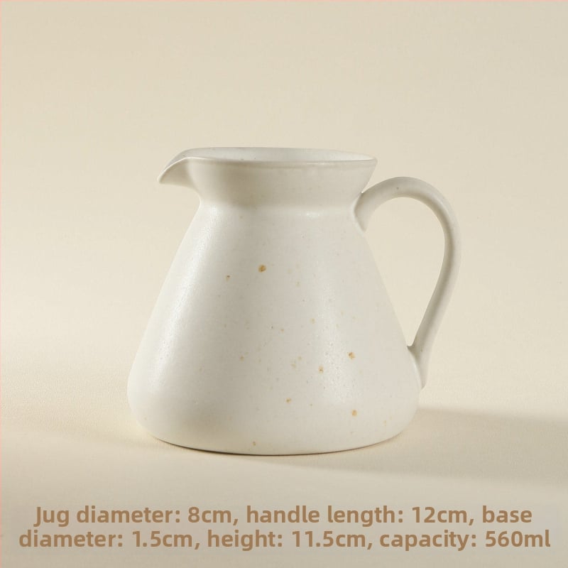 Cană de cafea din ceramică grosieră, filtrare prin picurare, pentru preparare manuală acasă