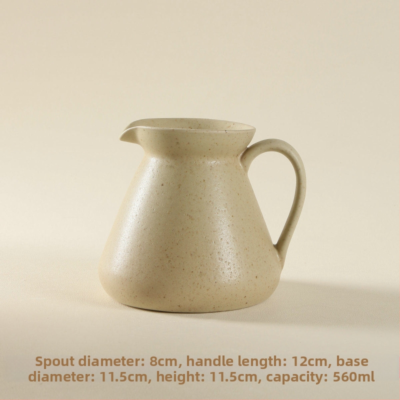 Cană de cafea din ceramică grosieră, filtrare prin picurare, pentru preparare manuală acasă