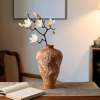 Beihanmei vază vintage din porțelan, farmec Wabi-Sabi pentru decorul casei