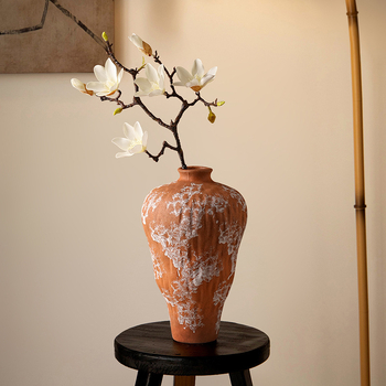 Beihanmei vază vintage din porțelan, farmec Wabi-Sabi pentru decorul casei