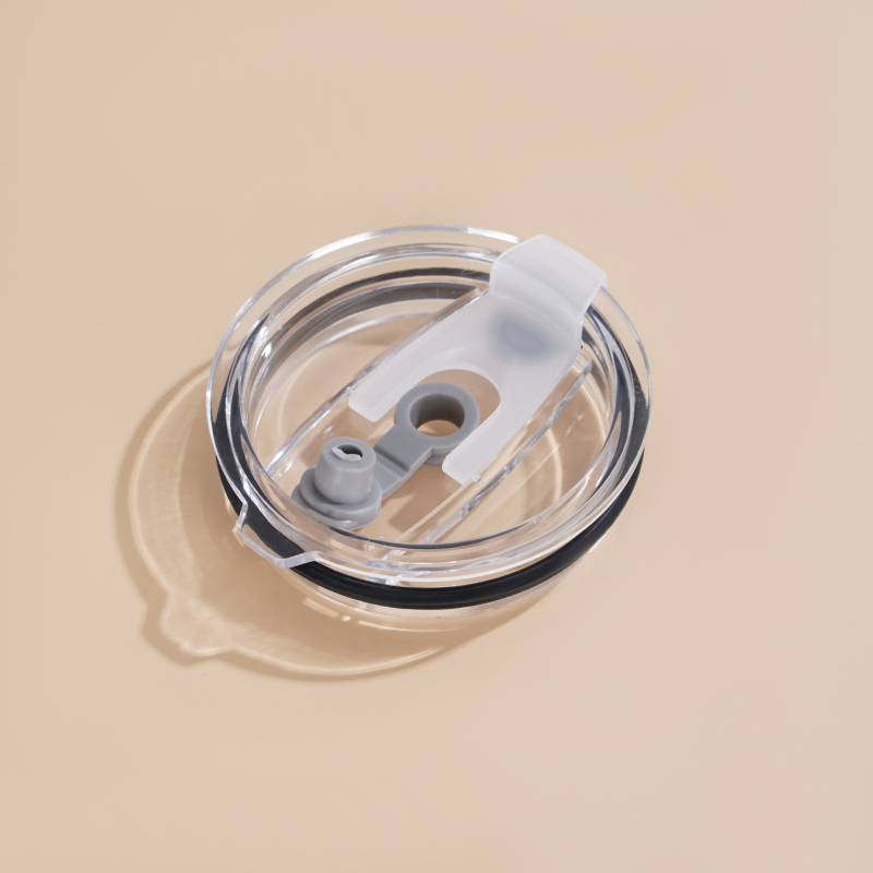 Capac pentru pahar auto, mare capacitate 30/40oz, capac cu mecanism pentru pai, compatibil cu accesoriile pentru pahar Guming