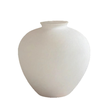 Vază ceramică în stil Wabi-Sabi, vas mare retro pentru aranjamente florale, piesă decorativă elegantă