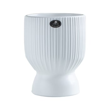 Ghiveci ceramic, design nordic minimalist, pentru casă și birou; potrivit pentru arborele banilor și orchidă Phalaenopsis; vază creativă, personalizabilă pentru plante verzi