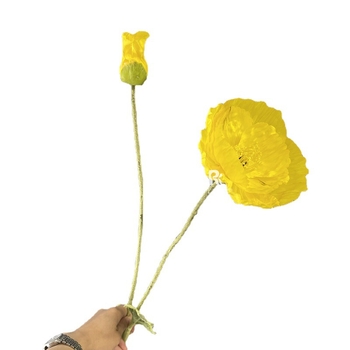 Macii artificial mari – flori de satin pentru aranjamente de nuntă, decor, recuzită pentru fotografie și artă florală pentru casă