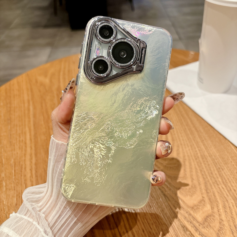 Kućište Huawei Pura70Pro / P70Pro+ s glitter gradientom i folijom, držač objektiva, potpuna zaštita