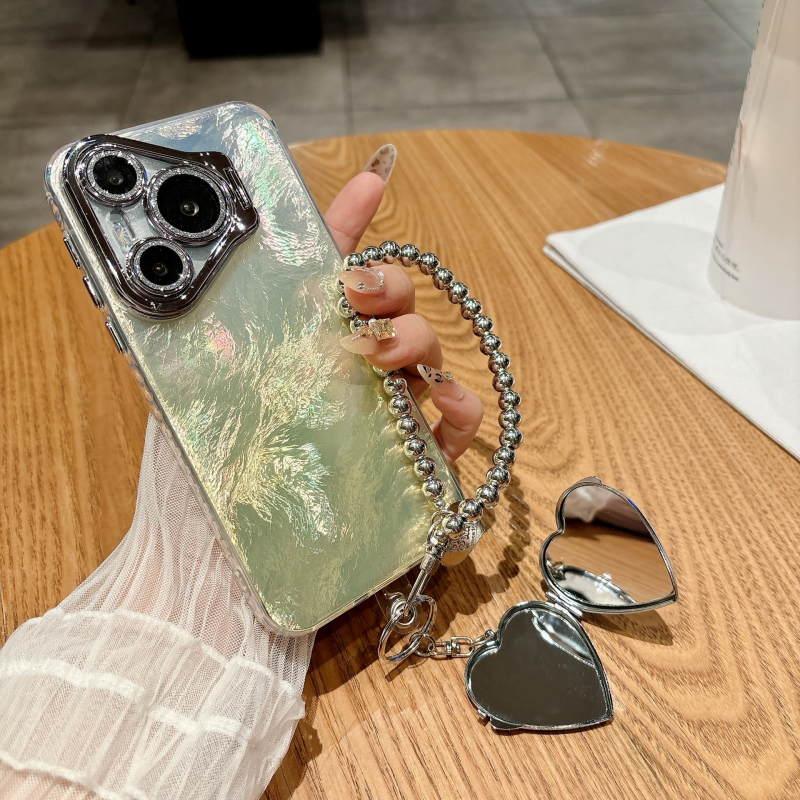 Kućište Huawei Pura70Pro / P70Pro+ s glitter gradientom i folijom, držač objektiva, potpuna zaštita
