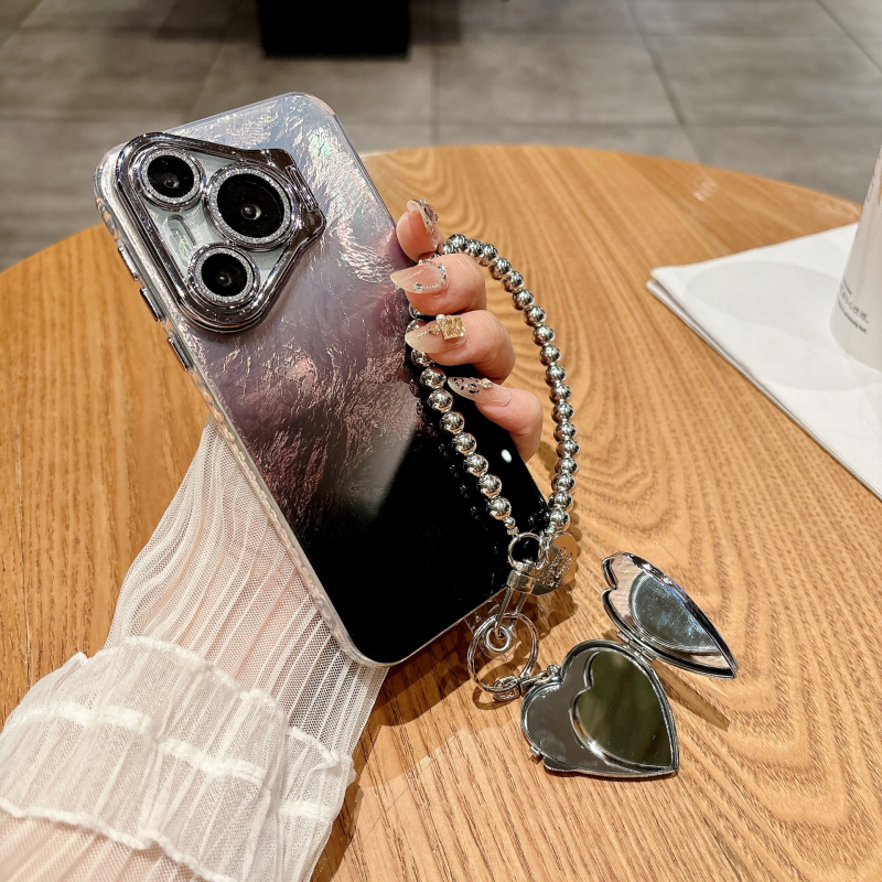 Kućište Huawei Pura70Pro / P70Pro+ s glitter gradientom i folijom, držač objektiva, potpuna zaštita