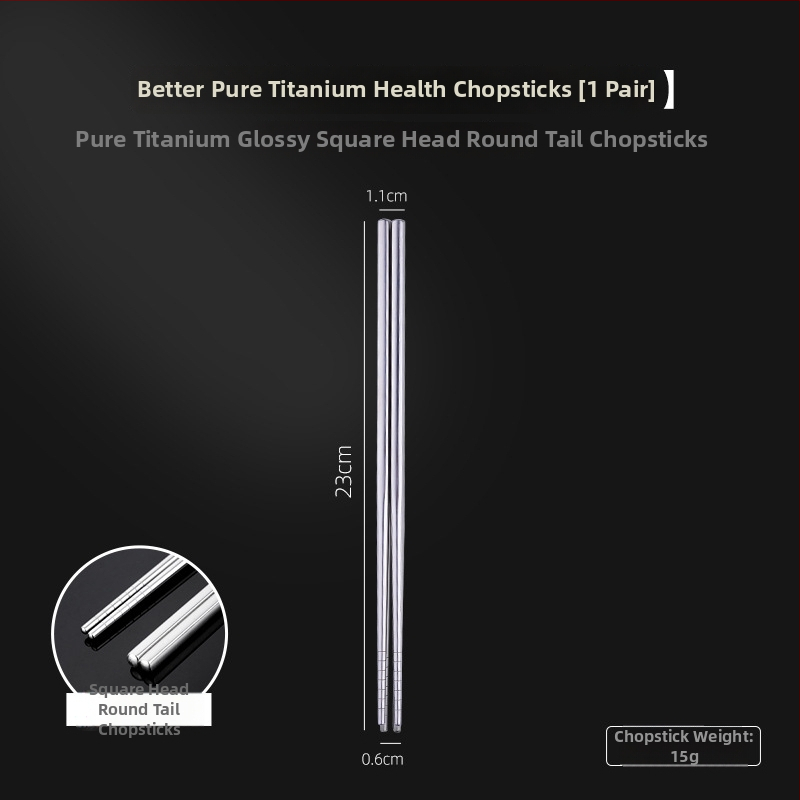 Bețișoare de bucătărie din titan pur, personalizabile, antibacteriene, rezistente la mucegai și coroziune, design Ice Flower, tacâmuri din titan ultra-ușoare pentru acasă și exterior