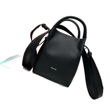 Kožna torba tipa kofa Lorop Lychee uzorka, ručna torba, svestrana za rame ili crossbody, ženska torba