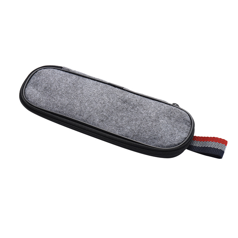 Set din oțel inoxidabil cuțit, furculiță și lingură pentru picnic în aer liber, în geantă cu fermoar; include bețișoare, pai și perie de curățare, 8 piese, set de masă portabil