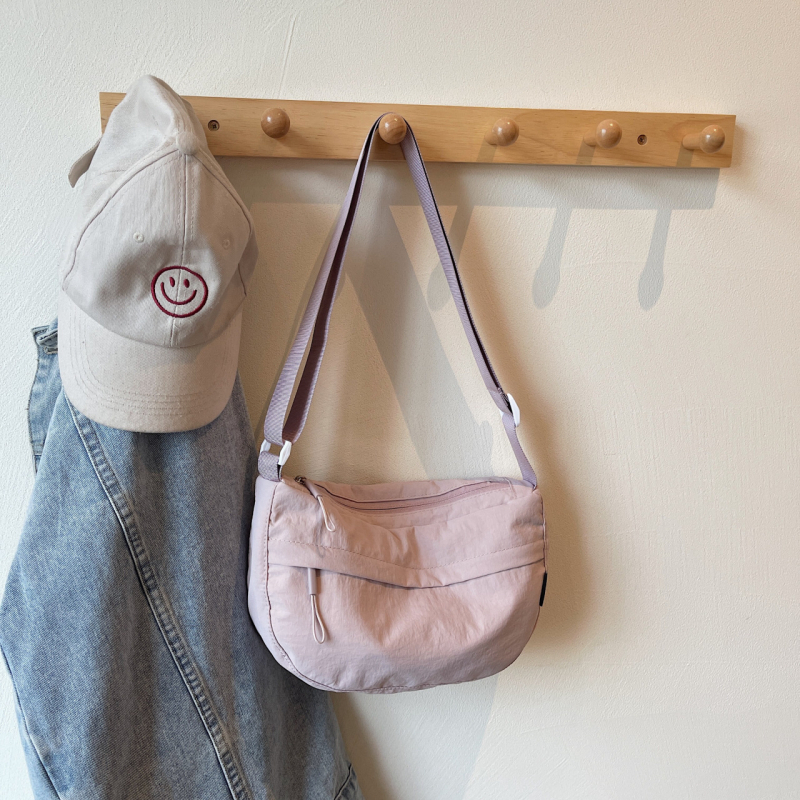 Najlonska crossbody torbica, unisex, svestrana torba preko ramena u dumpling stilu, za vožnju biciklom, vodootporna