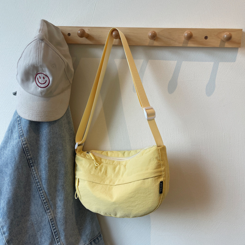 Najlonska crossbody torbica, unisex, svestrana torba preko ramena u dumpling stilu, za vožnju biciklom, vodootporna