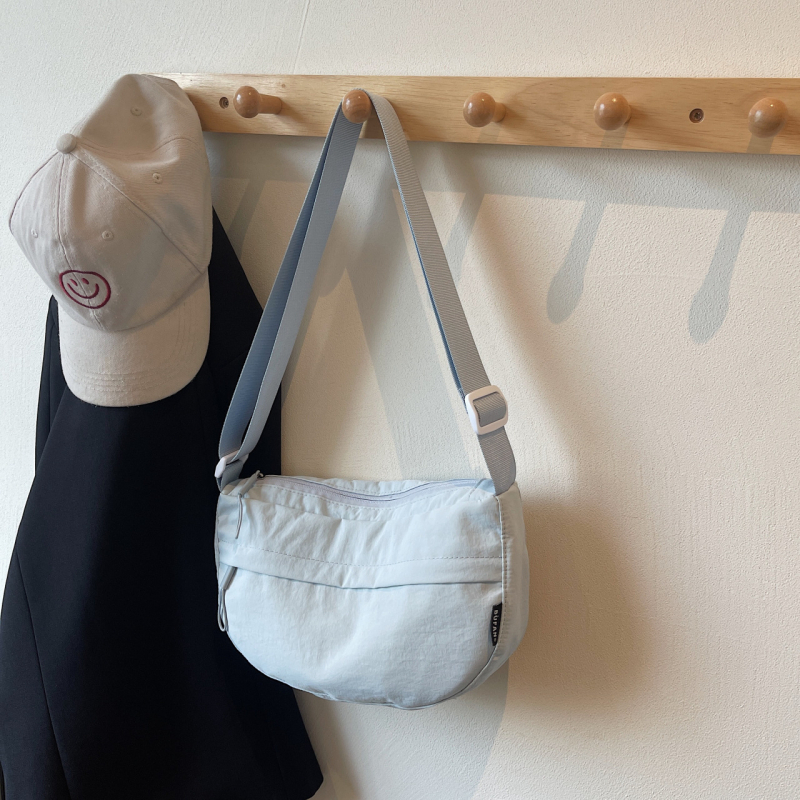 Najlonska crossbody torbica, unisex, svestrana torba preko ramena u dumpling stilu, za vožnju biciklom, vodootporna