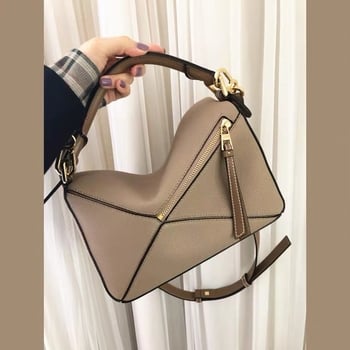 Luojia mini torbica od prave kože – pretvoriva u torbu za nošenje preko ramena, patchwork mekana koža, ženska torba s naramenicom i crossbody
