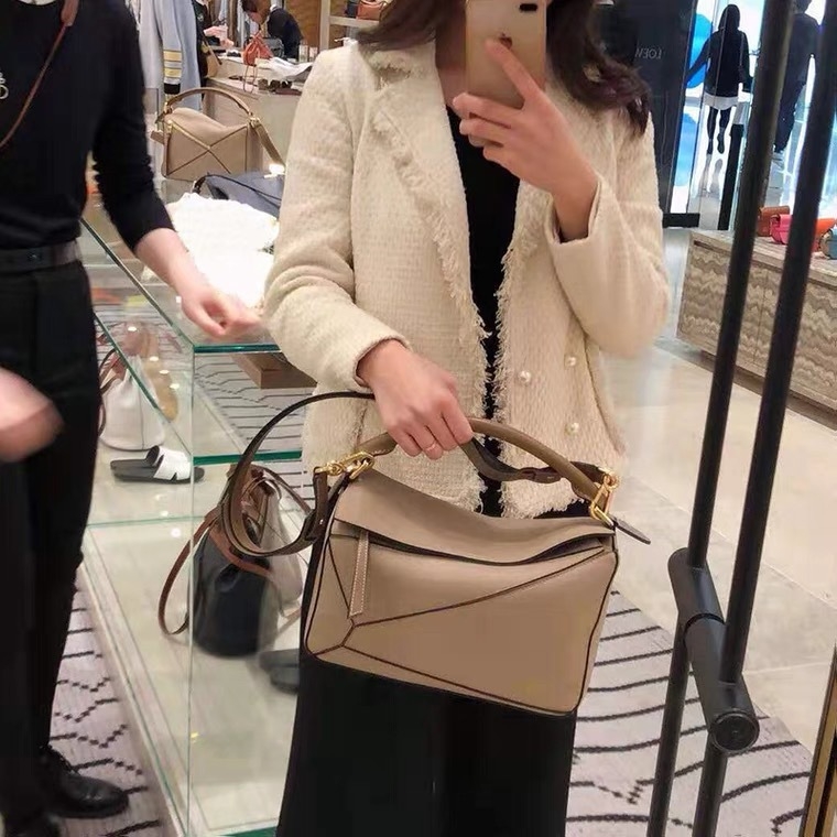 Luojia mini torbica od prave kože – pretvoriva u torbu za nošenje preko ramena, patchwork mekana koža, ženska torba s naramenicom i crossbody