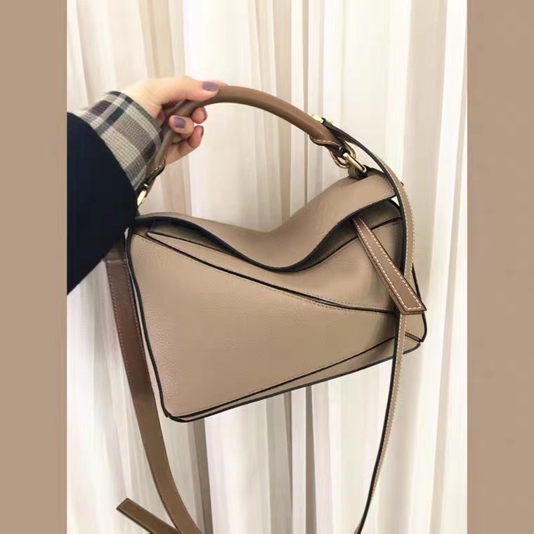 Luojia mini torbica od prave kože – pretvoriva u torbu za nošenje preko ramena, patchwork mekana koža, ženska torba s naramenicom i crossbody