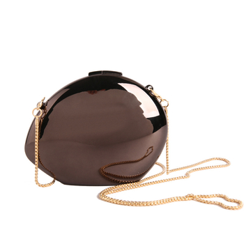 Akrilna ogledalna clutch torbica s lancem, moderan euro-američki stil, kutija za ruž