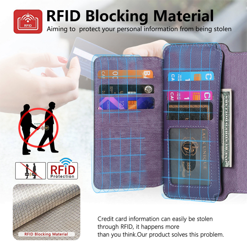 MagSafe RFID držač kartica za iPhone — prenosni organizator za kartice i novčiće