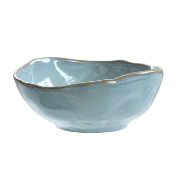 Veselă ceramică nordică, creativă – bol neregulat pentru fructe