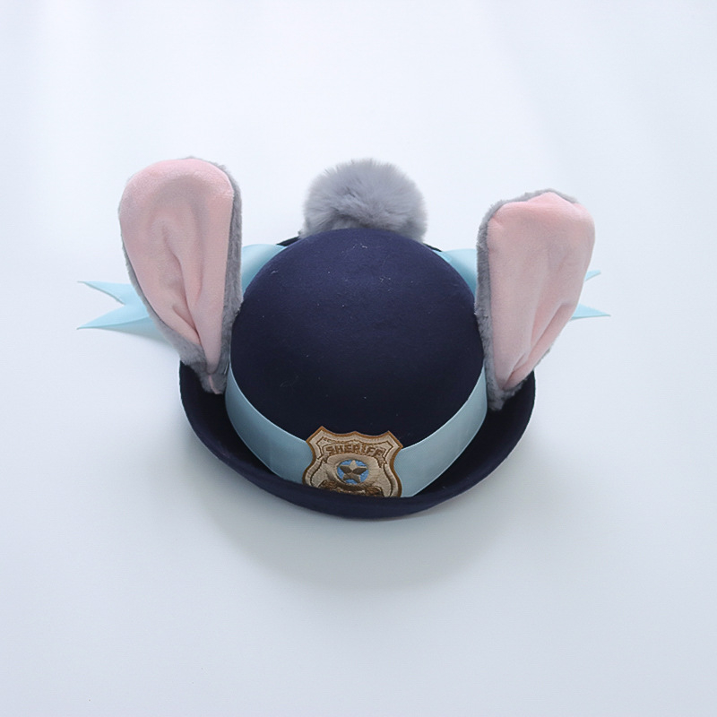 Dječja cosplay haljina s likom policijske zečice Judy, Lolita princes stil, Disney inspirirano, za proljeće i jesen.