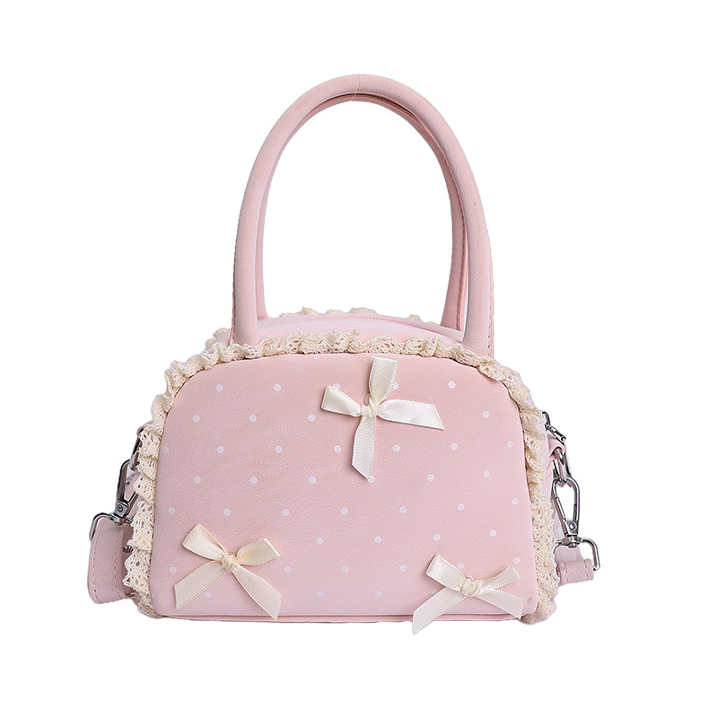 2026 nova Macaron mini torbica za ruž, dnevna slatka crossbody torbica s mašnicom i oblikom školjke