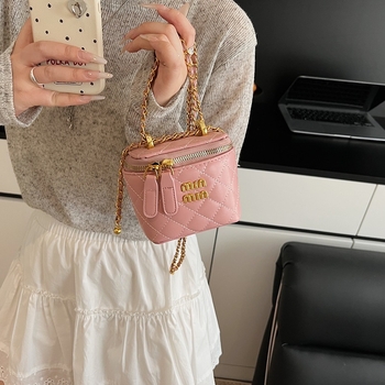 Nova torbica preko ramena, mini kvadratna torbica s lancem, modni dodatak za djevojke, crossbody, mini torbica za ruž